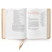 CSB Lifeway Women's Bible, Butterscotch Genuine Leather