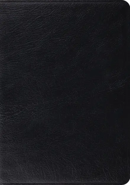 ESV Study Bible (Genuine Leather, Black)