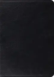 ESV Study Bible (Genuine Leather, Black)