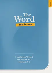 The Word One to One: Acts Book 2