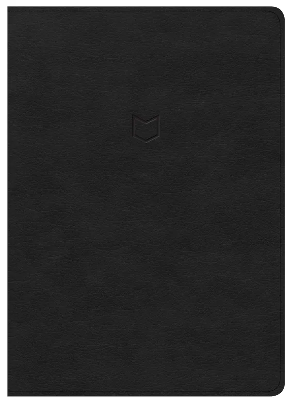 CSB He Reads Truth Bible, Black LeatherTouch