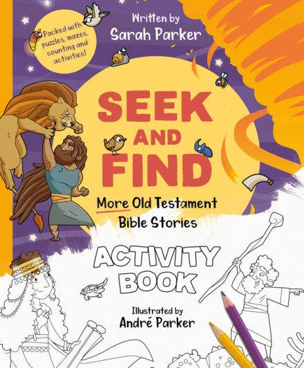 Seek and Find: More Old Testament Bible Stories Activity Book