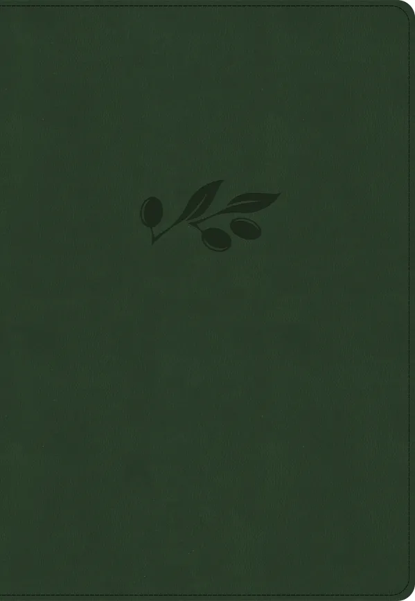CSB Super Giant Print Reference Bible, Digital Study Edition, Olive LeatherTouch, Indexed