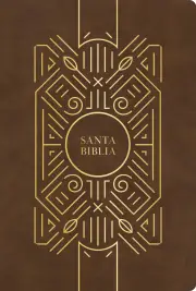 RVR 1960 Biblia de credos y confesiones, café símil piel con índice